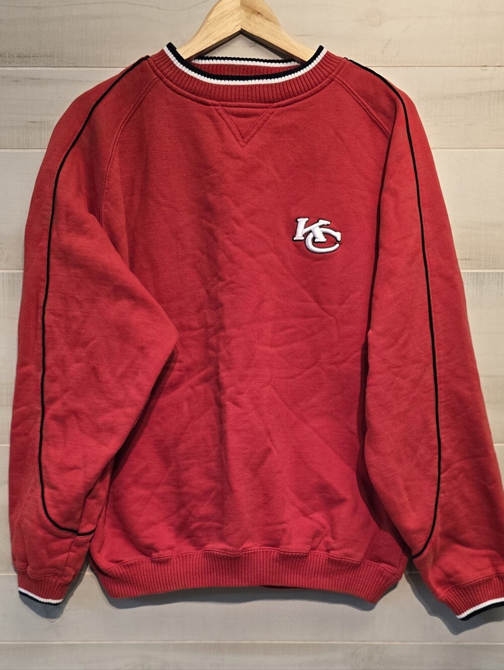 {L} Vintage Puma Kansas City Chiefs NFL Football Team Wear